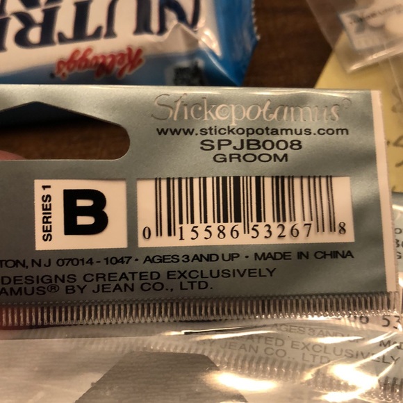 Jolee’s boutique 5-pack dimensional sticker collage lot wedding themed NEW - Picture 9 of 11